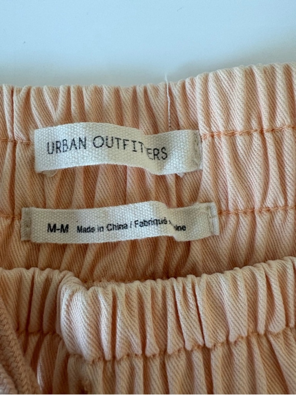 Urban Outfitters Peach Wide Leg High Waist Cargo Pants - Picture 3 of 5